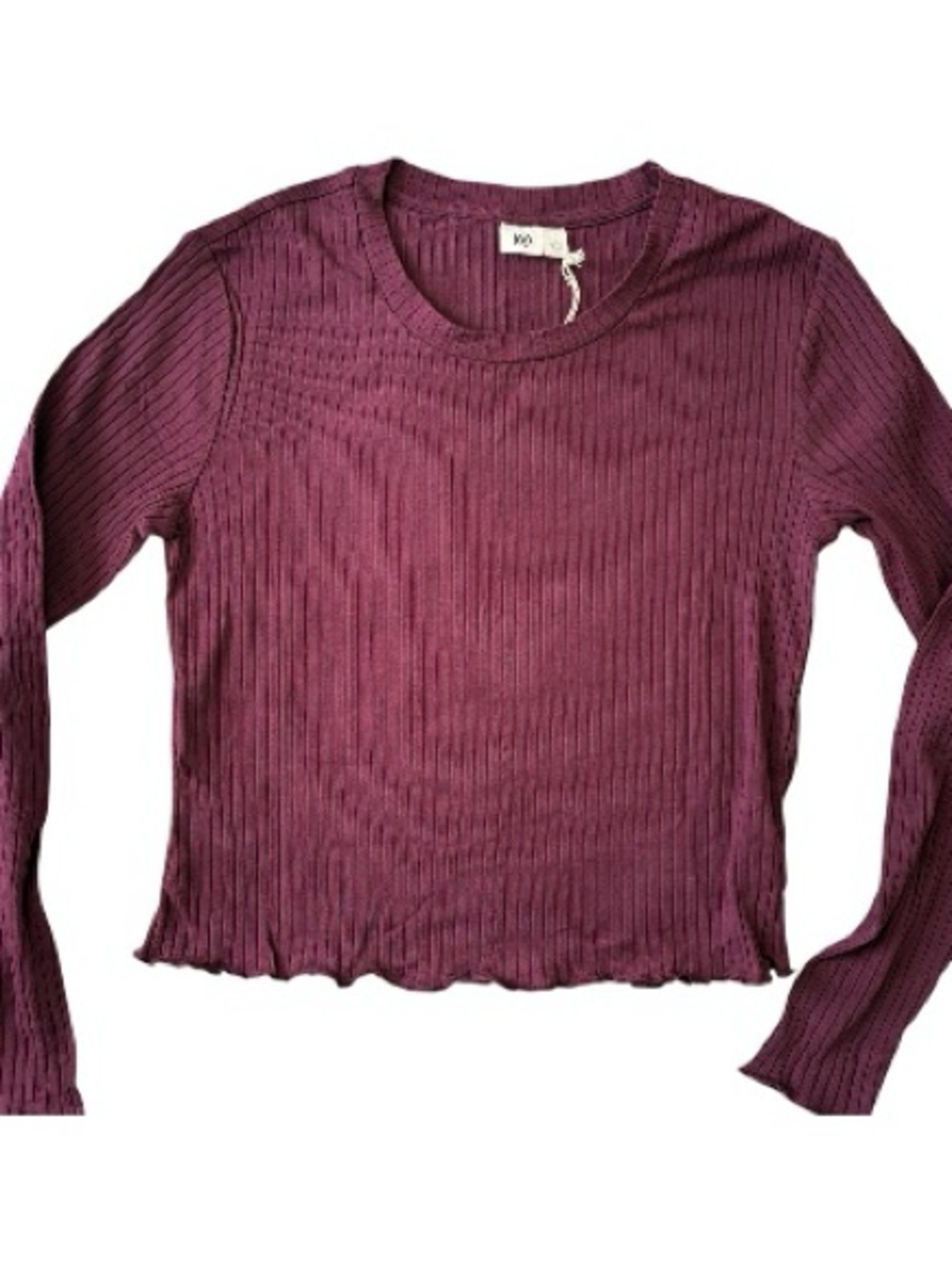 Tentree Long Sleeve Women’s Shirt - Deep Burgundy NWT